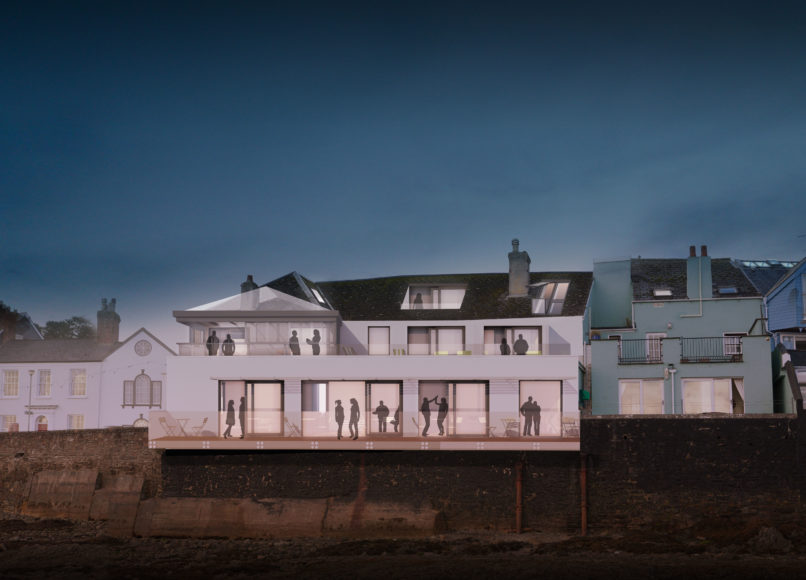 Visualisation of Proposal, Night View