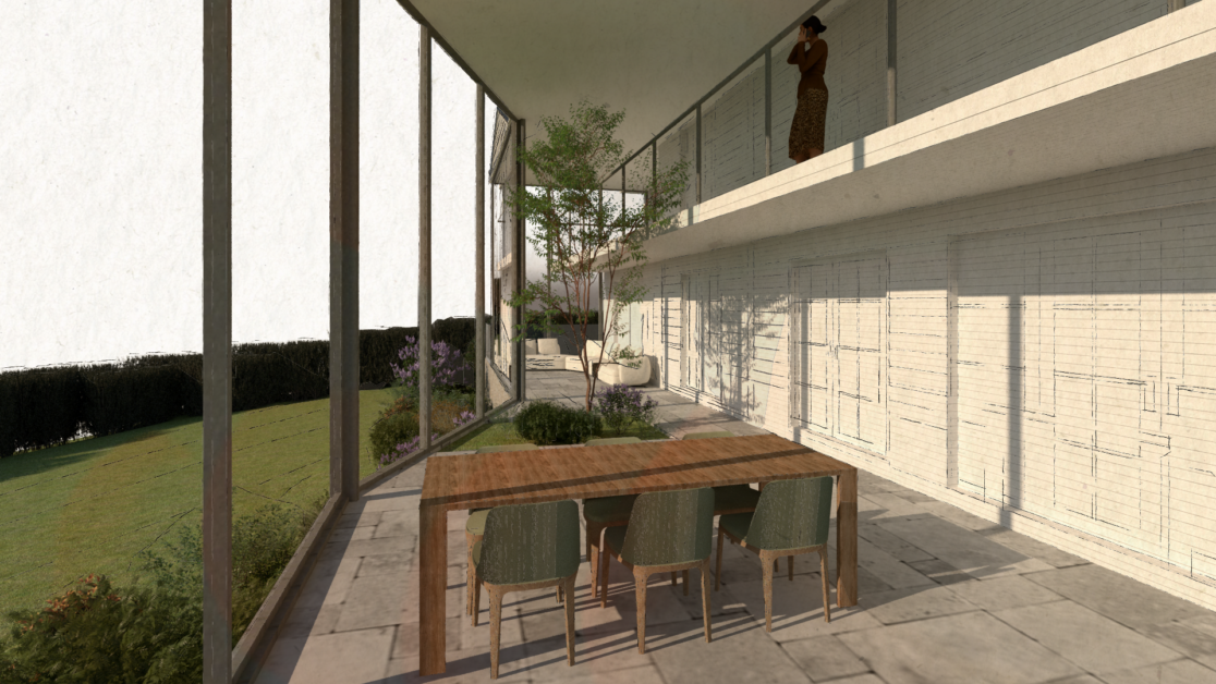 Initial concept views of the interior