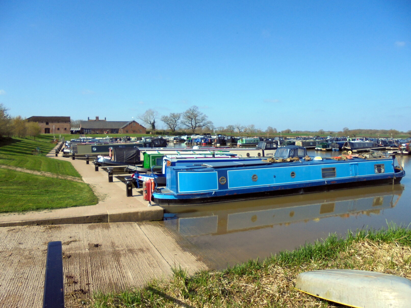 Existing marina basin