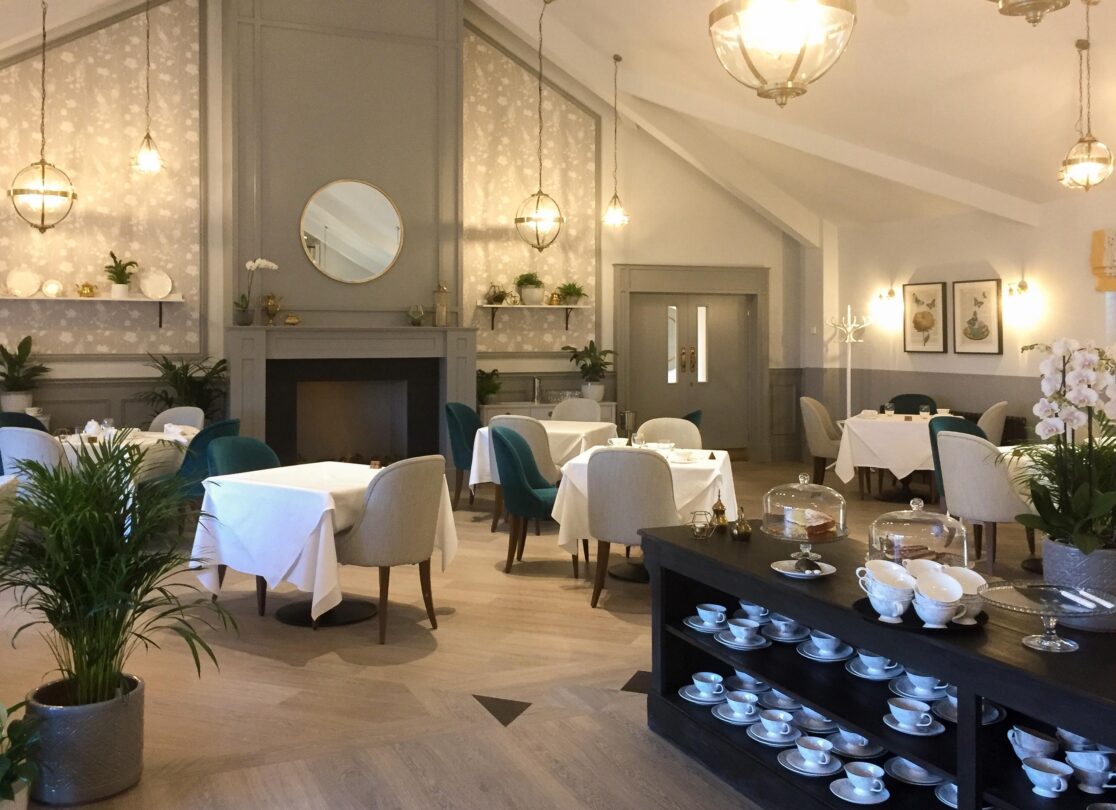 The extended and refurbished ‘Laura Ashley’ Tea Rooms