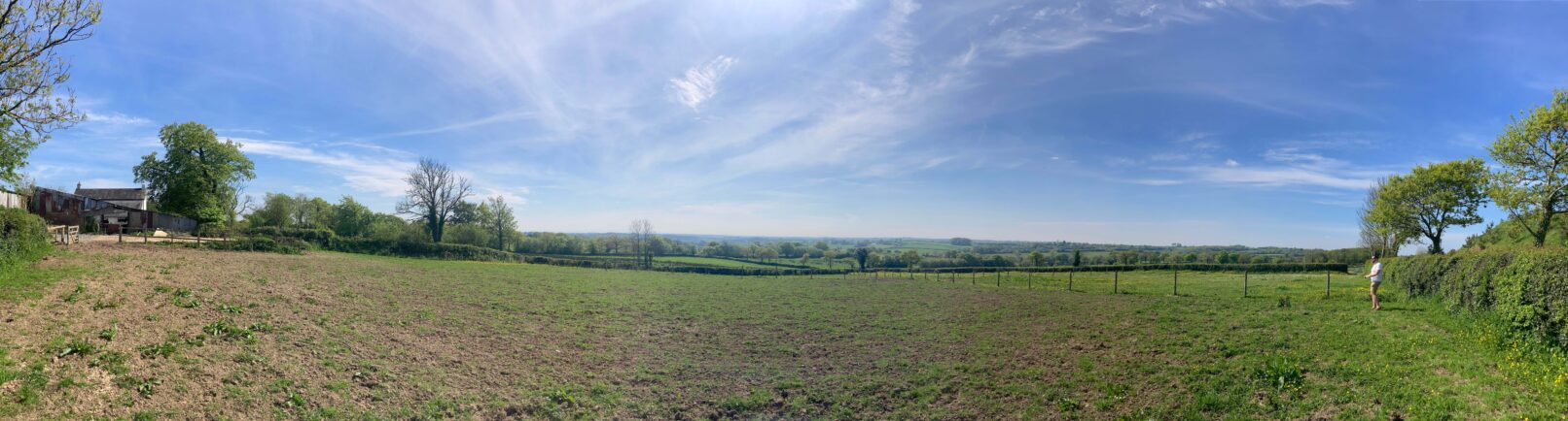 Higher Thorne Existing Site Panorama