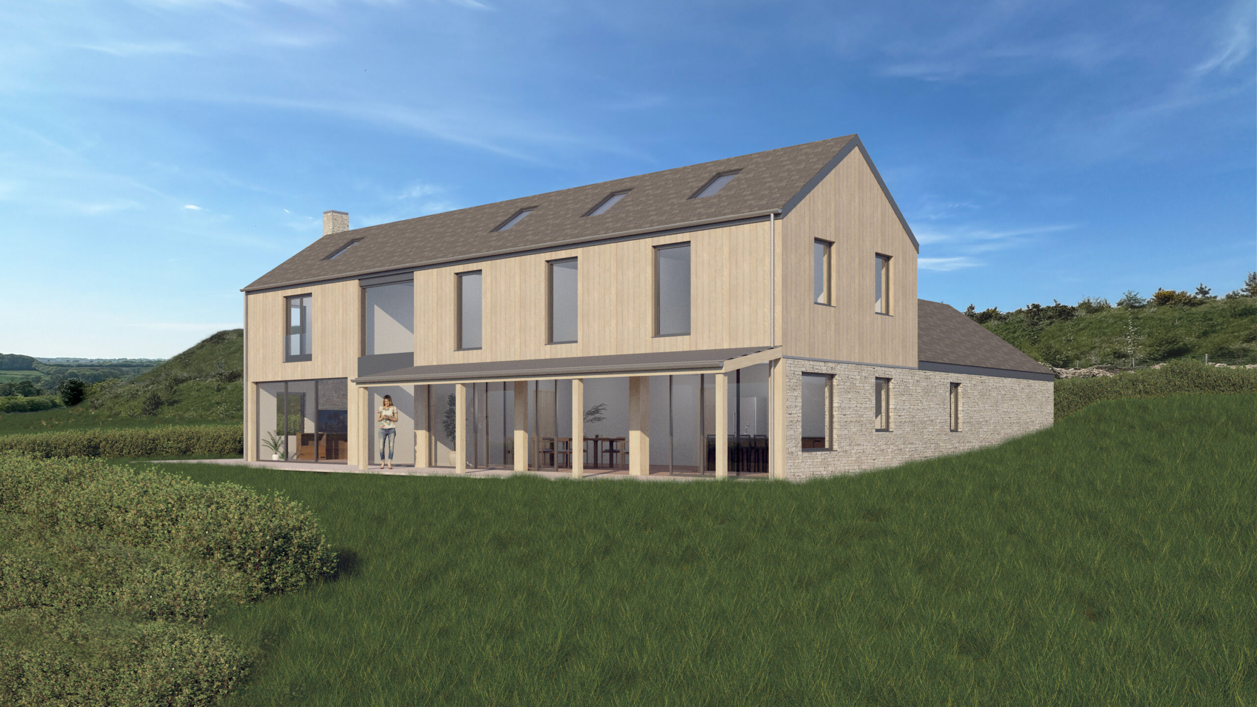 Higher Thorne Exterior Visualisation