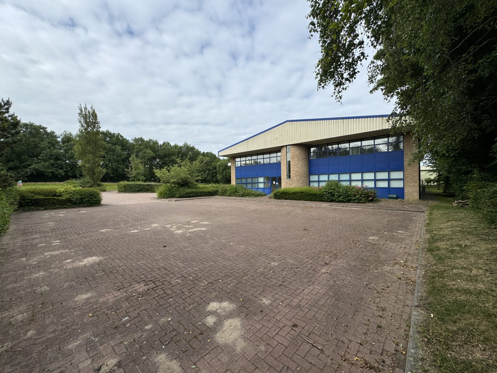 Existing building prior to construction