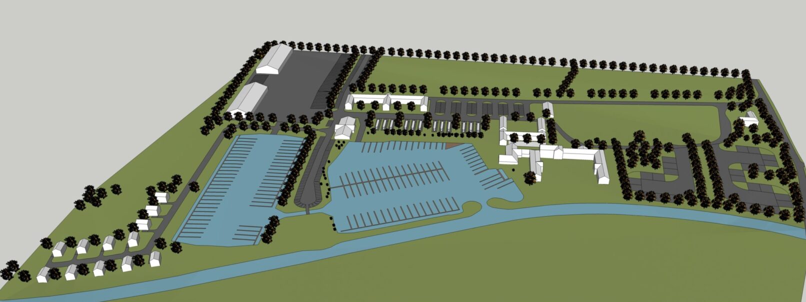 Masterplan for a Marina Redevelopment